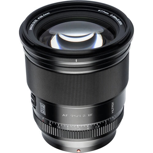 Viltrox AF 75mm f1.2 Pro Lens for FujifilmXMount