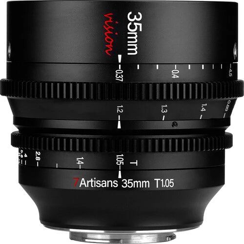 7artisans 35mm T1.05 Vision Cine Lens for Panasonic Leica Sigma L Mount
