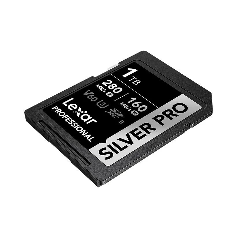 Lexar 1TB Professional SDXC SILVER PRO UHS-II Memory Card 280MB/s