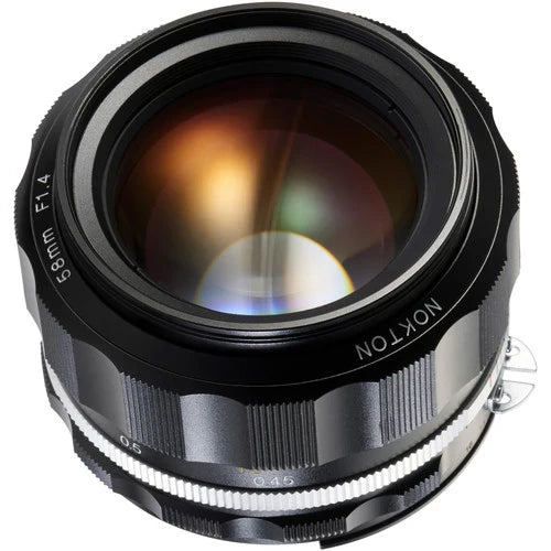 Voigtlander Nokton 58mm F1.4 Lens Sl-II S AIS Black