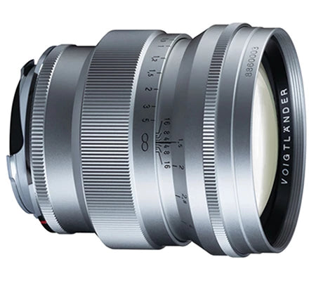 Voigtlander Nokton 75mm f1.5 Aspherical Lens (Silver) For Leica M