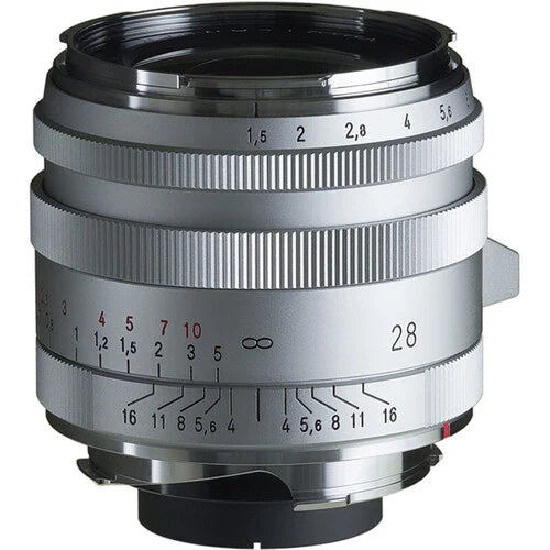 VOIGTLANDER LENS F1.5/28MM VM I NOKTON VINTAGE LINE (SILVER) for LEICA M