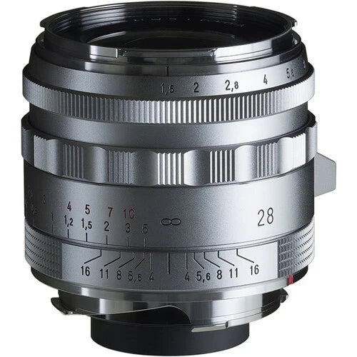 VOIGTLANDER LENS F1.5/28MM VM II NOKTON VINTAGE LINE (SILVER) for LEICA M