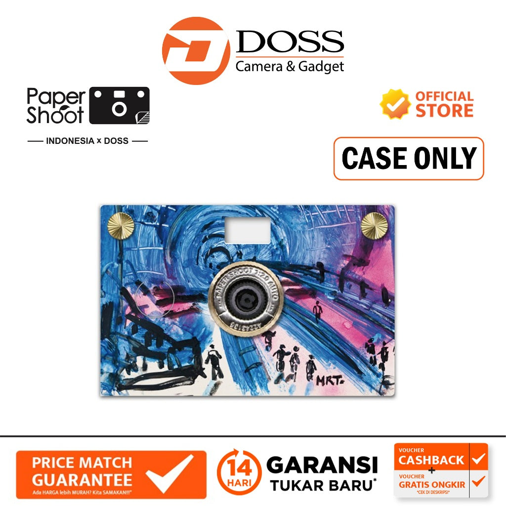 Paper Shoot Paper Camera Case MRT Jakarta 2, Hardi 2016