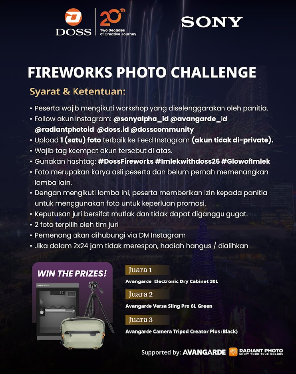 JKT - Glow of Imlek : Fireworks, Fortune, Festivity