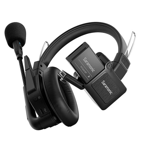 Saramonic WiTalk9 WT8S 8-Person Full-Duplex Wireless Intercom System with Single-Ear Headsets