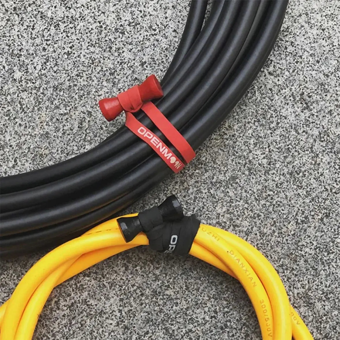 OPENMOON Cable Ties rubber OSX02 YELLOW