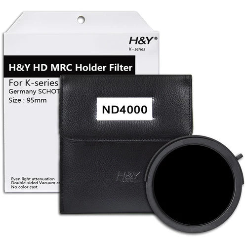 H&Y Filters Drop-In Slot K-Series ND 4000 Filter 12-Stop (KN4)