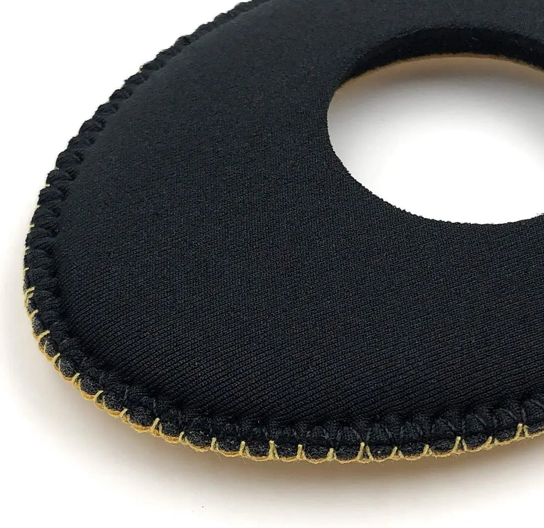OPENMOON Oval Microfiber eye cushion oval OYZ02 BLACK