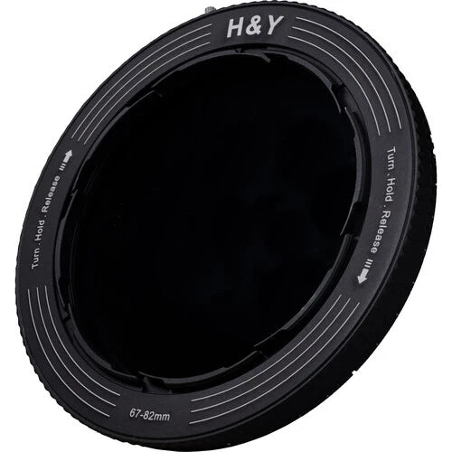 H&Y Revoring Variable ND+CPL 67-82mm (RNC82)