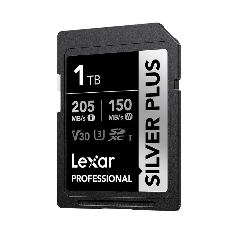 Lexar 1TB Professional SDXC SILVER PLUS UHS-I Memory Card 205MB/s