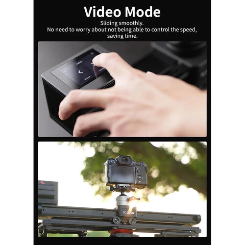 YC Onion Chocolate Pro Cheese Motorized Slider with Supporting Stand 52cm