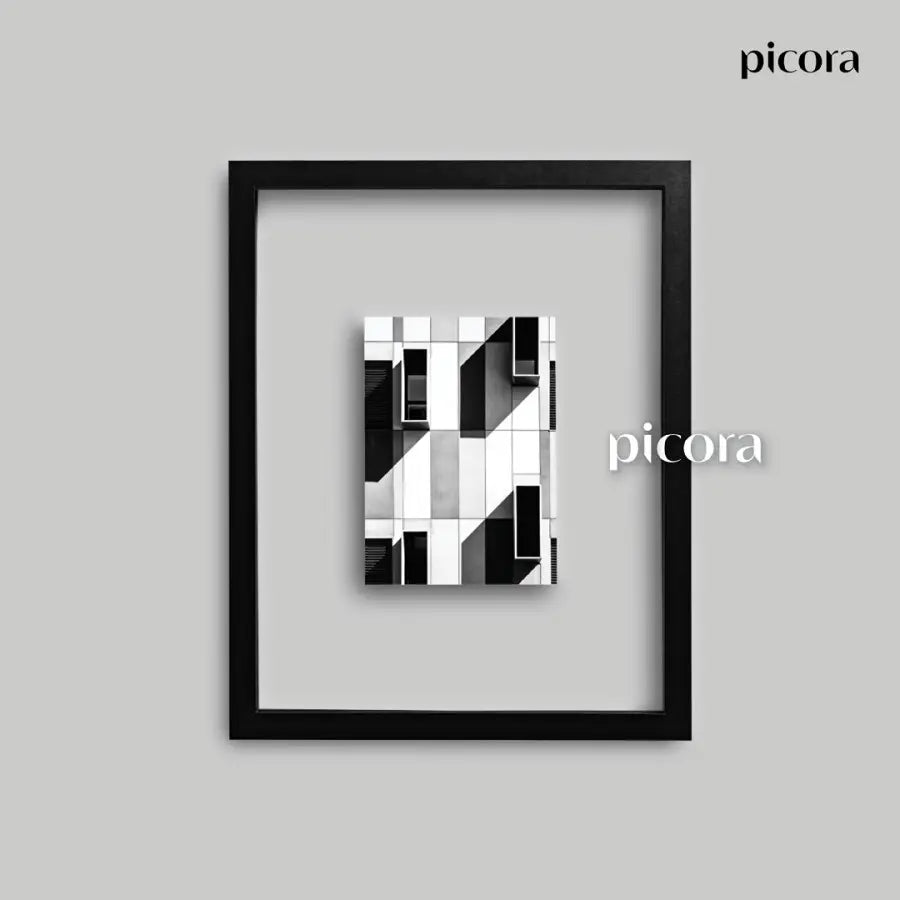 Picora Arte Floating Frame 11R matter to 5R Black