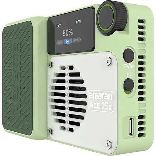 Amaran ACE 25X Bi-Color Mini Panel Light Green