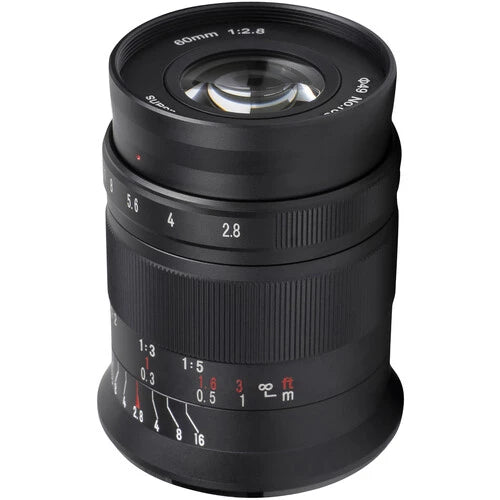 7Artisan 60mm F2.8 Macro Mark II for Panasonic Olympus M43 Mount (Black)