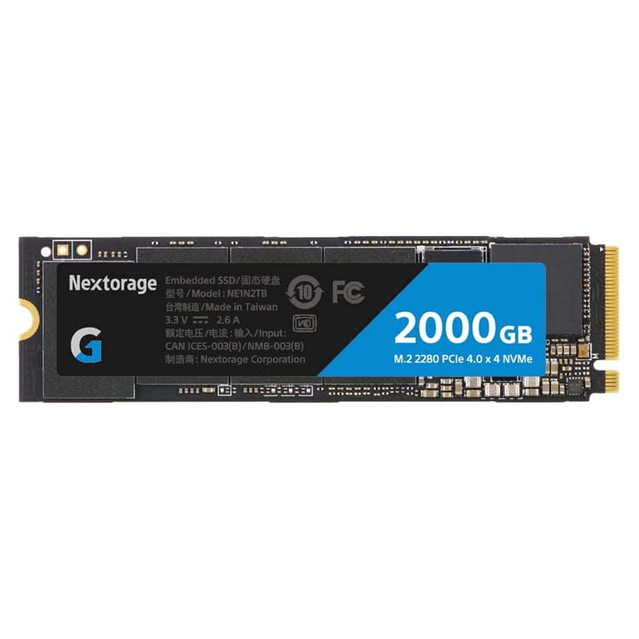 Nextorage SSD 2TB 7300 Max Seq Read, 6900 Max Seq Writeacc