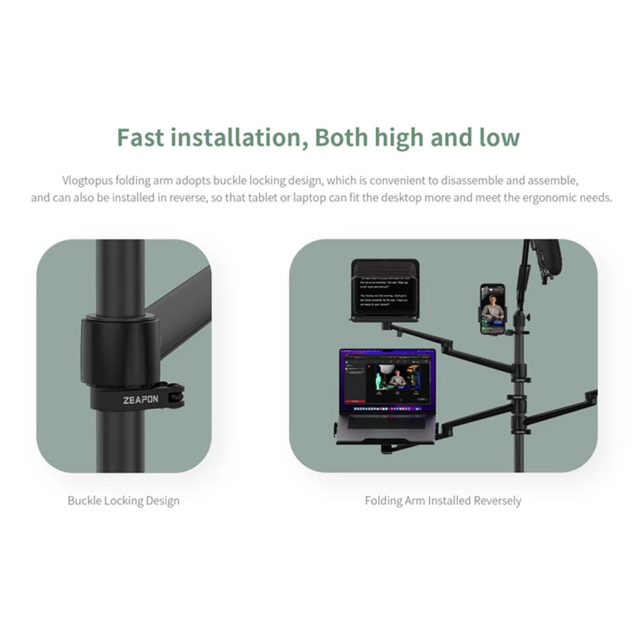 Zeapon Vlogtopus Desk Mount Kit (DM-H1)