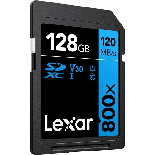 Lexar 128GB Professional 800x SDXC UHS-I Memory Card