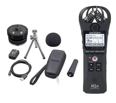 Zoom H1N Handy Recorder with APH-1N Acessory Pack