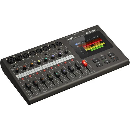 Zoom R20 MultiTrak Portable Multitrack Recorder Sound Mixer