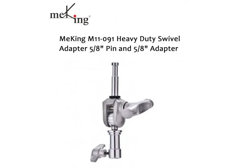 Meking Heavy Duty Swivel Adapter 5/8'' Pin and 5/8'' Receiver M11-091